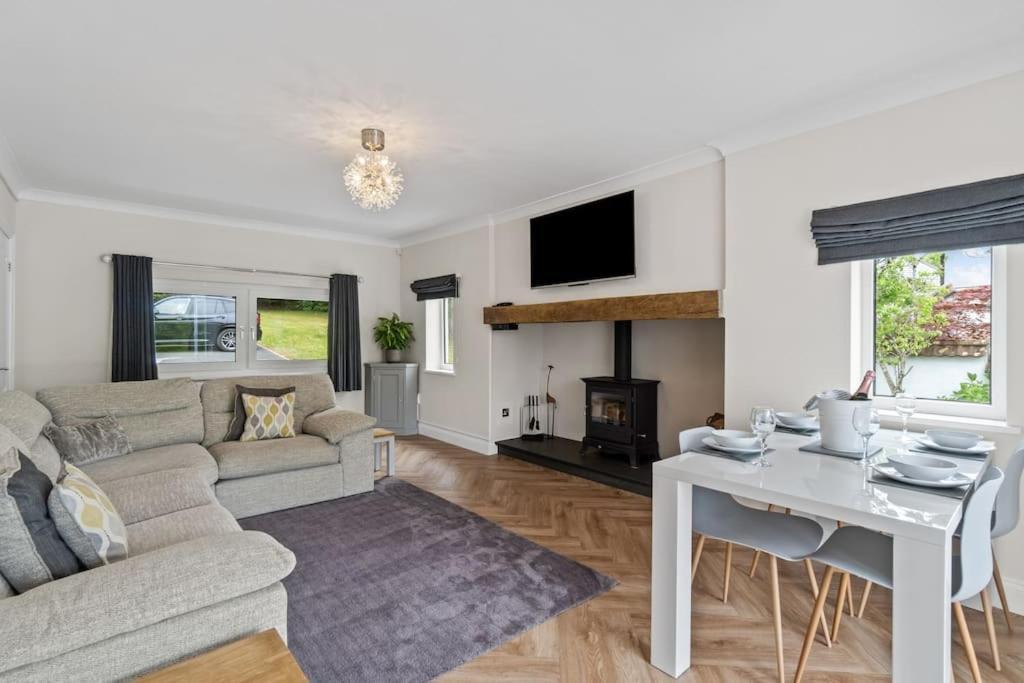 White Cottage Stunning Contemporary 2 Bedroom 2 Ensuite Annex With Hot Tub Plymouth Eksteriør bilde
