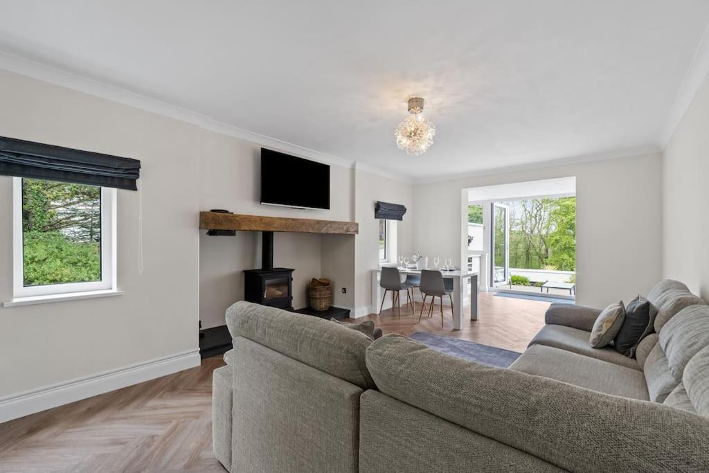 White Cottage Stunning Contemporary 2 Bedroom 2 Ensuite Annex With Hot Tub Plymouth Eksteriør bilde