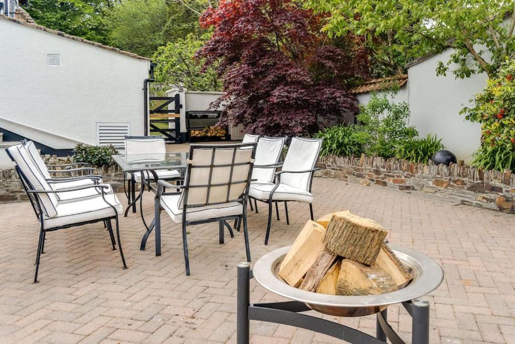 White Cottage Stunning Contemporary 2 Bedroom 2 Ensuite Annex With Hot Tub Plymouth Eksteriør bilde